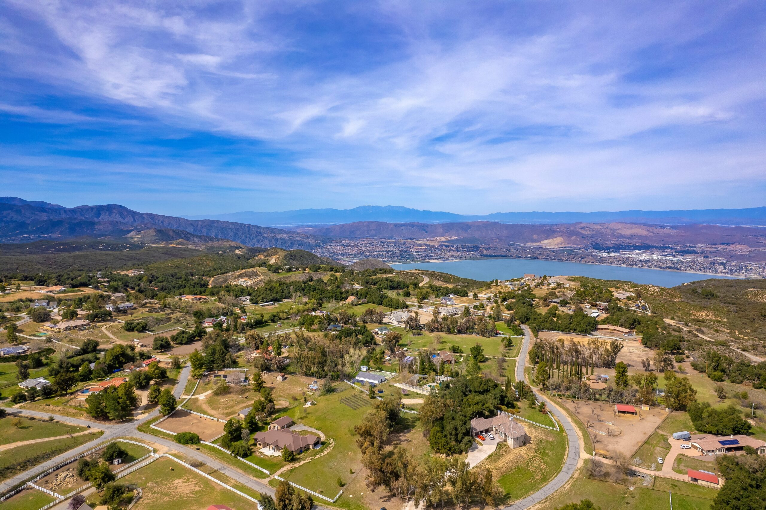 Lake Elsinore flyover