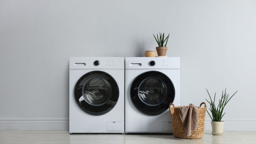 In-unit washer and dryer representing paid amenities that increase rental income