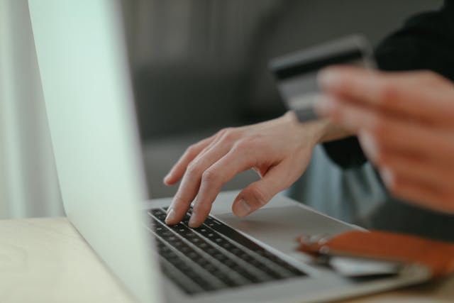 an online payment