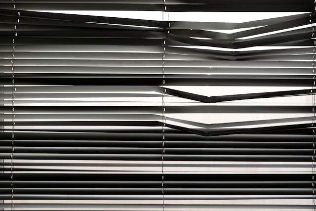 broken blinds