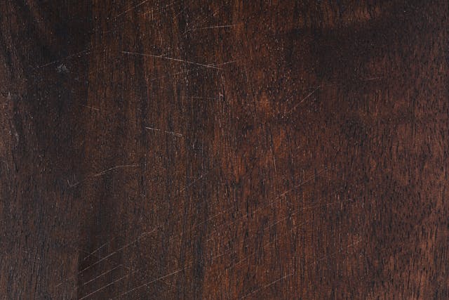 scratched flooring