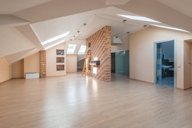 the interior of a vacant apartment