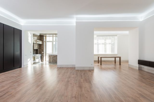 the interior of a vacant apartment